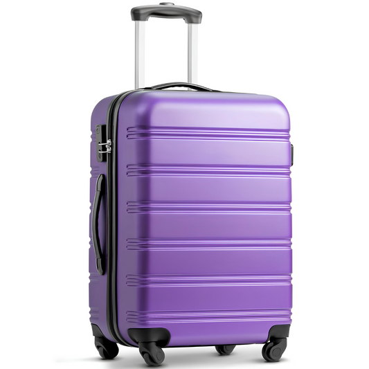 Expandable Hard Case Purple 74.5x50.5x31.5cm